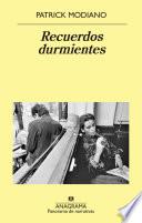 Libro Recuerdos durmientes