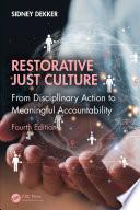 Libro Restorative Just Culture