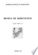 Revista de musicología