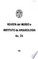 Revista del Museo e Instituto de Arqueología