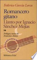 Libro Romancero gitano
