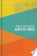 Libro Rvr 1960 Biblia de Estudio Arco Iris, Multicolor Tapa Dura