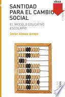 Libro Santidad para el cambio social