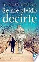 Libro Se me olvido decirte
