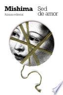 Libro Sed de amor
