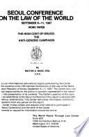 Seoul Conference on the Law of the World, September 6-11, 1987