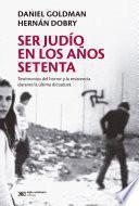 Libro Ser judío en los años setenta