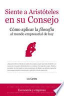 Libro Siente a Aristóteles en su Consejo
