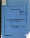 Sistema Regional de Integracion de Tecnologia Agropecuaria de Centroamerica in Forme Honduras