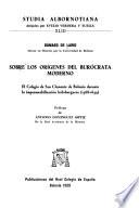 Sobre los orígenes del burócrata moderno