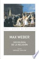 Libro Sociología de la religión