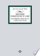 Libro Spanish Insolvency Law