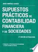 Libro Supuestos prácticos de contabilidad financiera y de sociedades