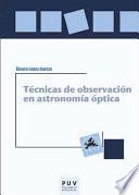 Libro Técnicas de observación en astronomía óptica