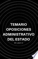 Temario Oposiciones Administrativo del Estado