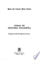 Libro Temas de historia panameña