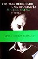 Libro Thomas Bernhard