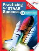 Libro TIME FOR KIDS® Practicing for STAAR Success: Mathematics: Grade 4 (Spanish Version)