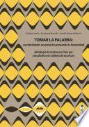 Libro Tomar la palabra: 25 estudiantes secundarixs pensando la humanidad