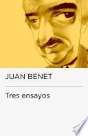 Libro Tres ensayos (Colección Endebate)