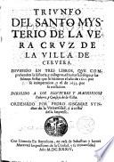 Triunfo del Santo Misterio de la Vera Cruz de la Villa de Cervera