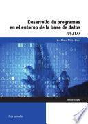 Libro UF2177 - Desarrollo de programas en el entorno de la base de datos
