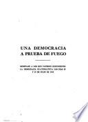 Una democracia a prueba de fuego