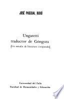 Ungaretti, traductor de Góngora