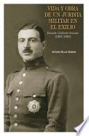 Libro Vida y obra de un jurista militar en el exilio